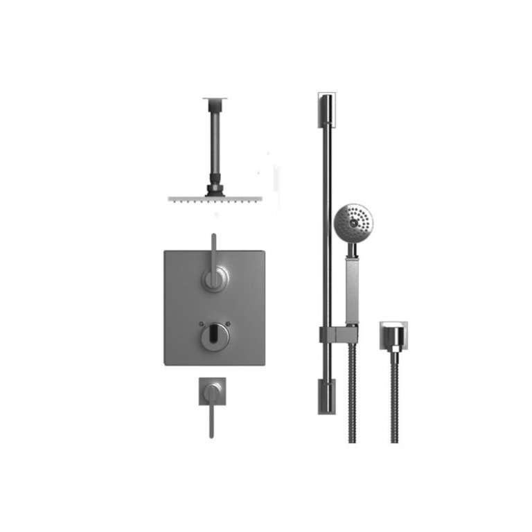 Rubinet 42rtqchabm R10 Temperature Control Shower With Two