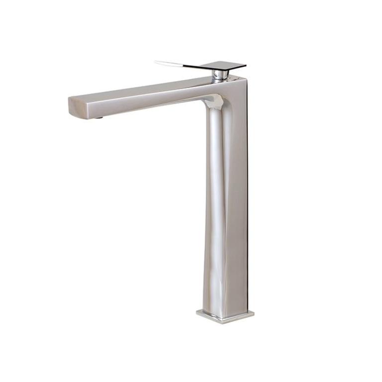 Aquabrass 19020 Chicane Tall Single Hole Lavatory Faucet Brushed