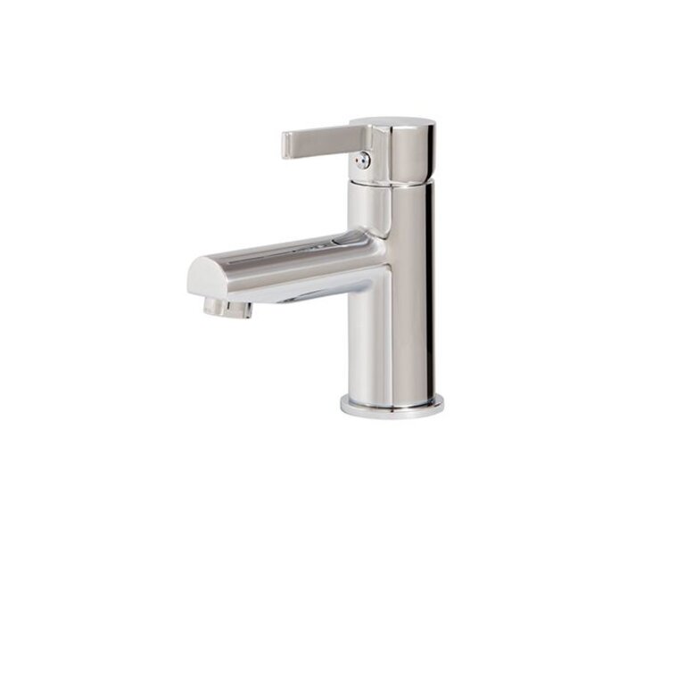 Aquabrass 68014 Blade Single Hole Lavatory Faucet Polished Chrome