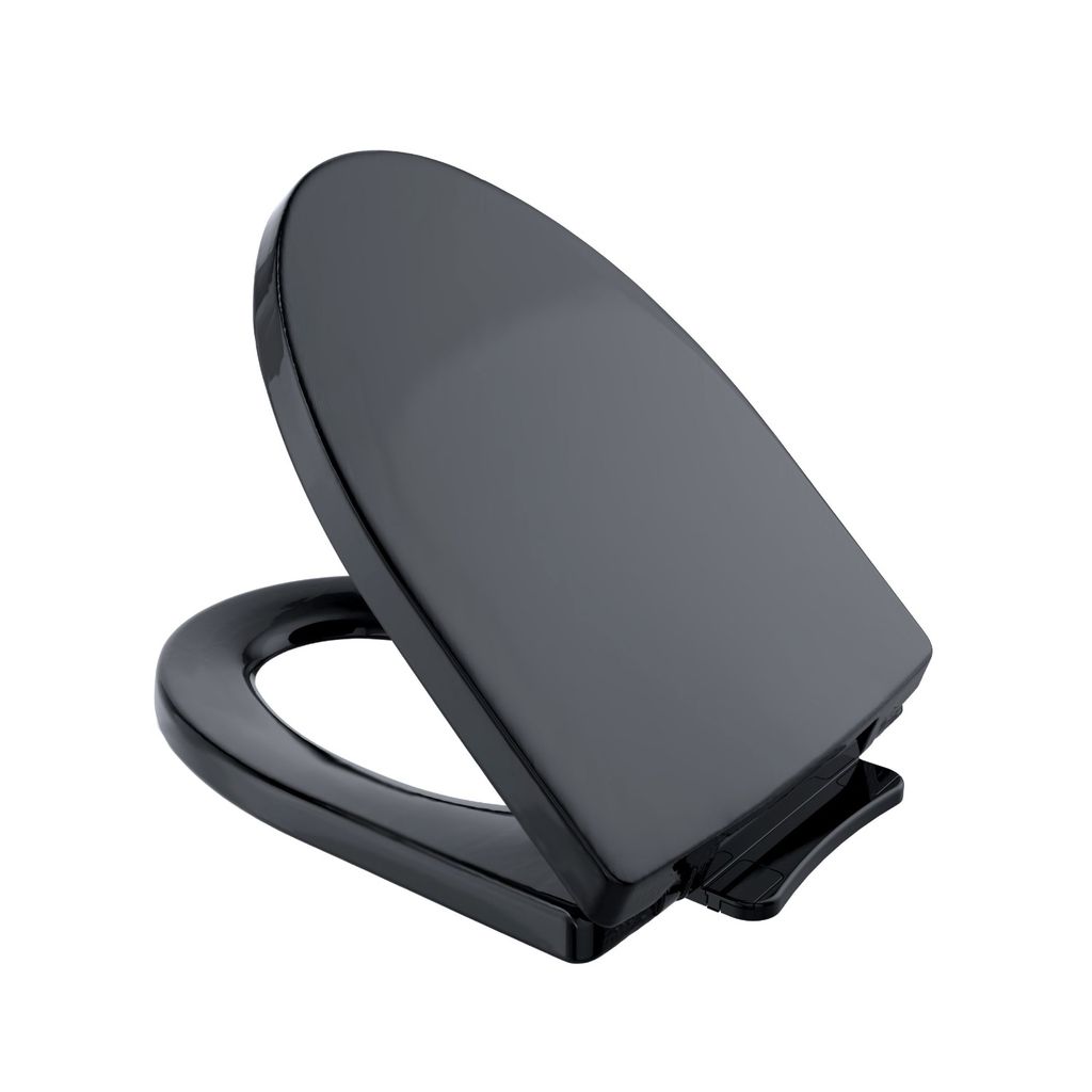 TOTO SS214 Soiree SoftClose Elongated Toilet Seat Ebony ...