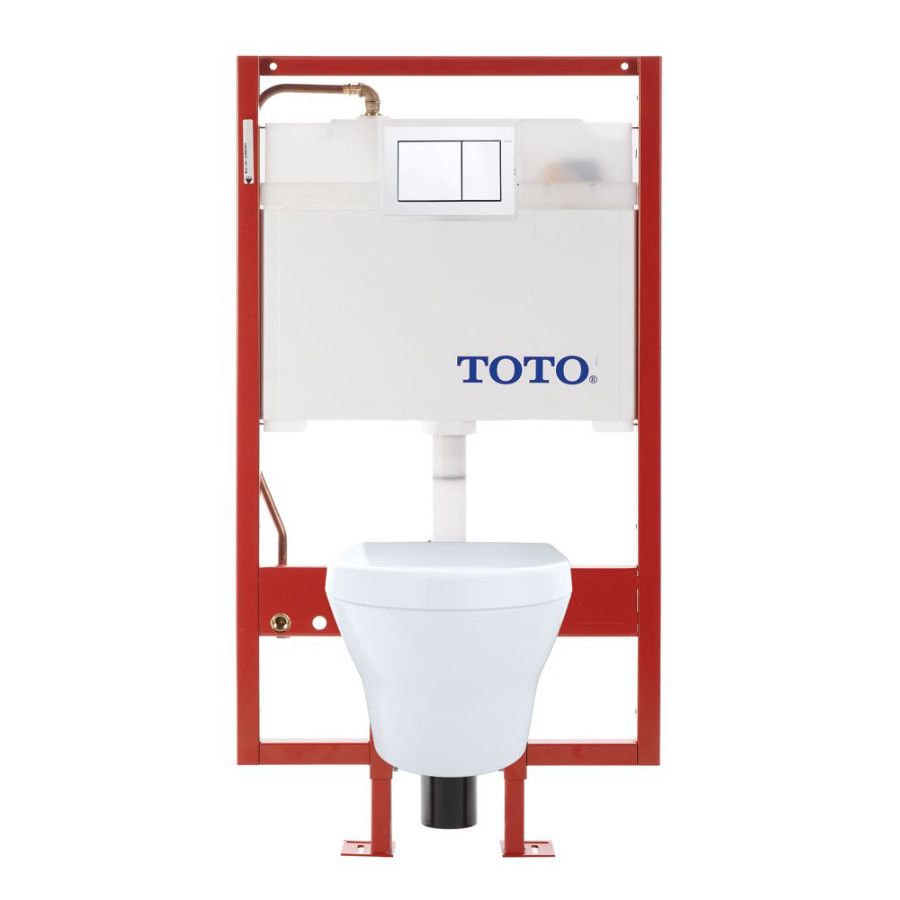 TOTO  CWT437117MFG MH Wall Hung Toilet And DUOFIT In Wall 