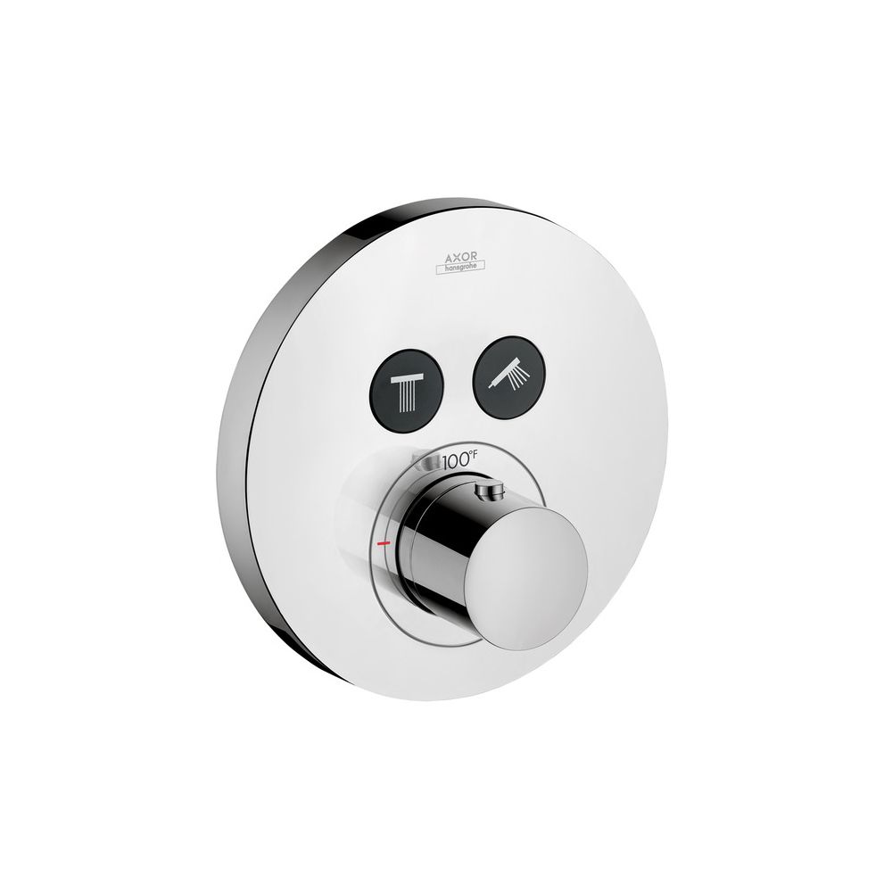 Hansgrohe 36723001 Axor Showerselect Round Thermostatic 2 Function