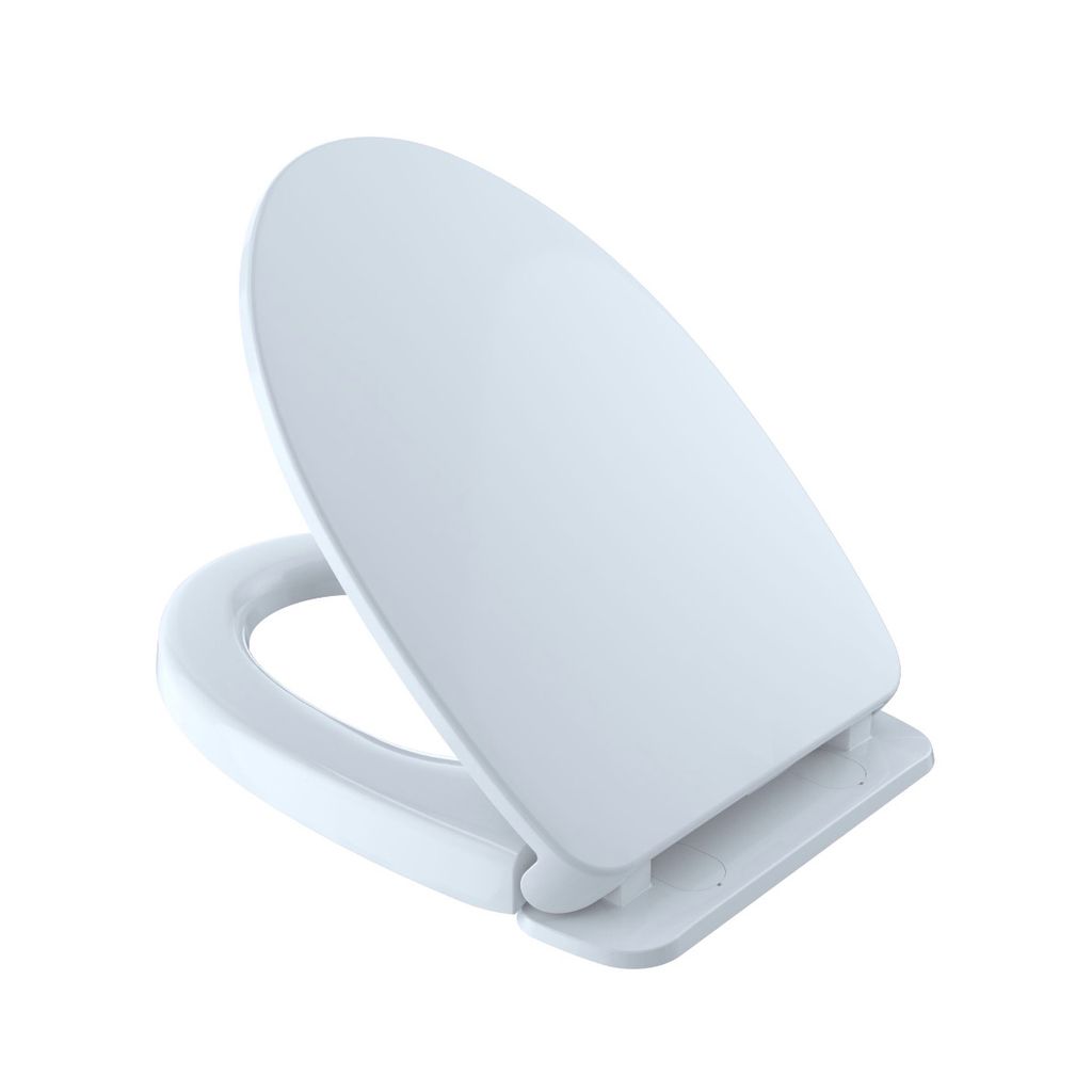  TOTO  SS124 SoftClose Elongated Toilet Seat Cotton Home 