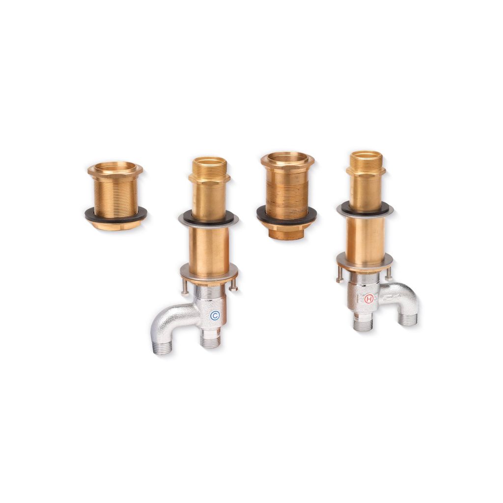 Toto Tb2f Deck Mount Tub Filler With Handshower Valve