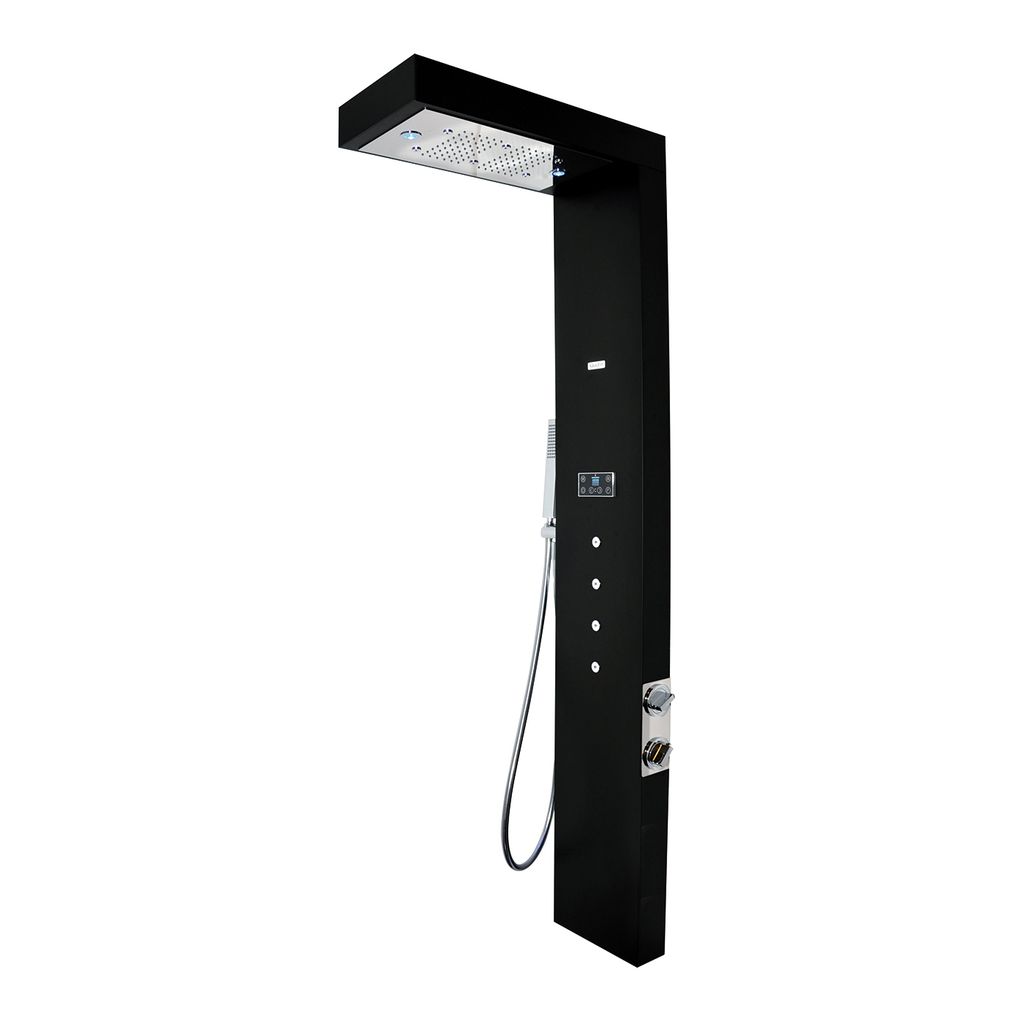 Viva Home Comfort >> Aquabrass 72053 Viva All In One 1 2 Thermostatic Shower Column Black Aluminum Viva Home Comfort >> Aquabrass 72053 Viva All In One 1 2 Thermostatic Shower Column Black Aluminum
