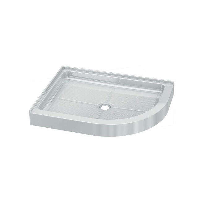 Fleurco Abr3648 Half Round Shower Base With 2 Integrated Tile Fleurco Abr3648 Half Round Shower Base With 2 Integrated Tile S Home Comfort Centre