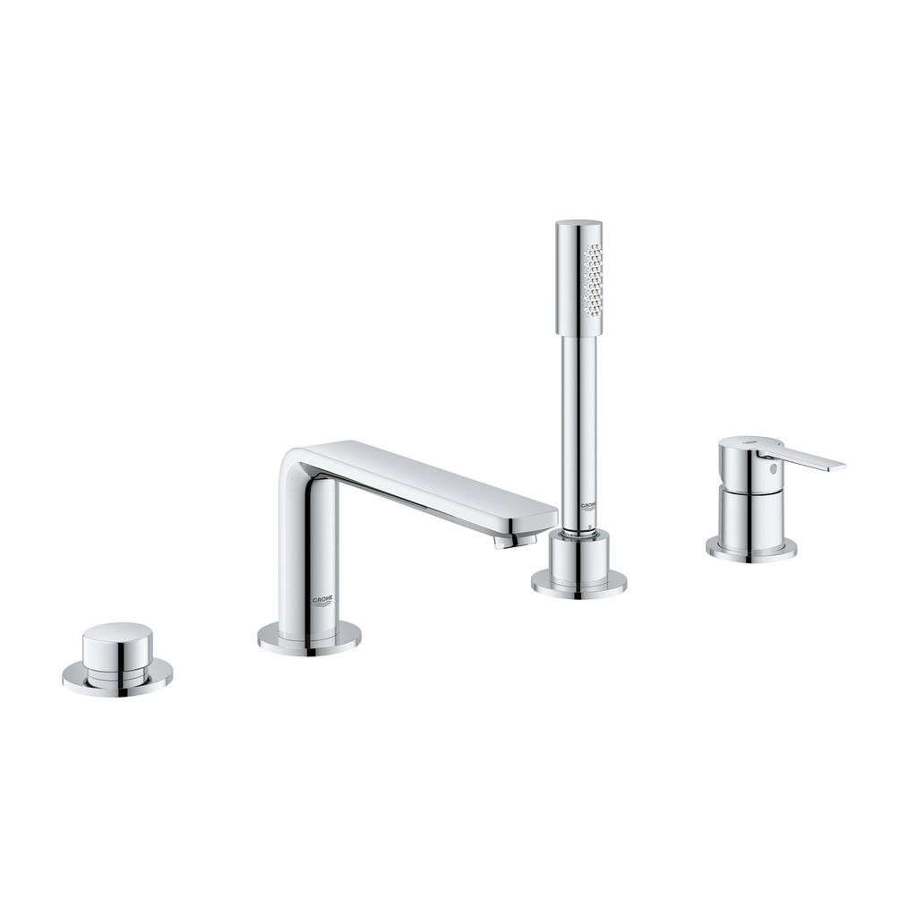 Grohe 19577001 Lineare Four Hole Bathtub Faucet With Handshower
