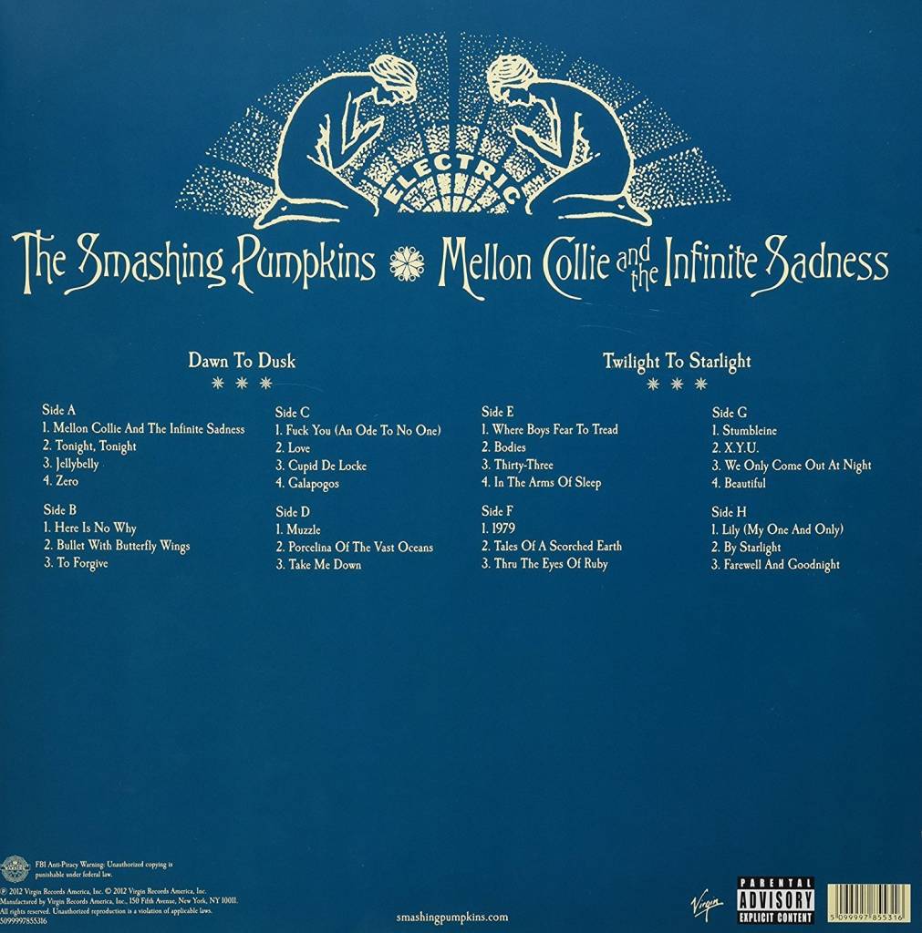 Smashing Pumpkins - Mellon Collie And The Infinite Sadness