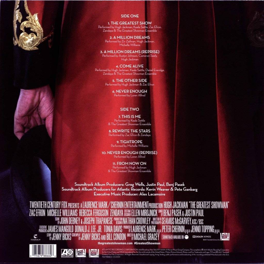 Soundtrack - The Greatest Showman (Original Motion Picture Soundtrack)