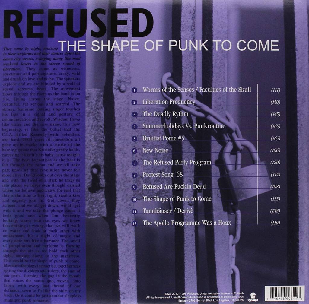 Refused - The Shape Of Punk To Come