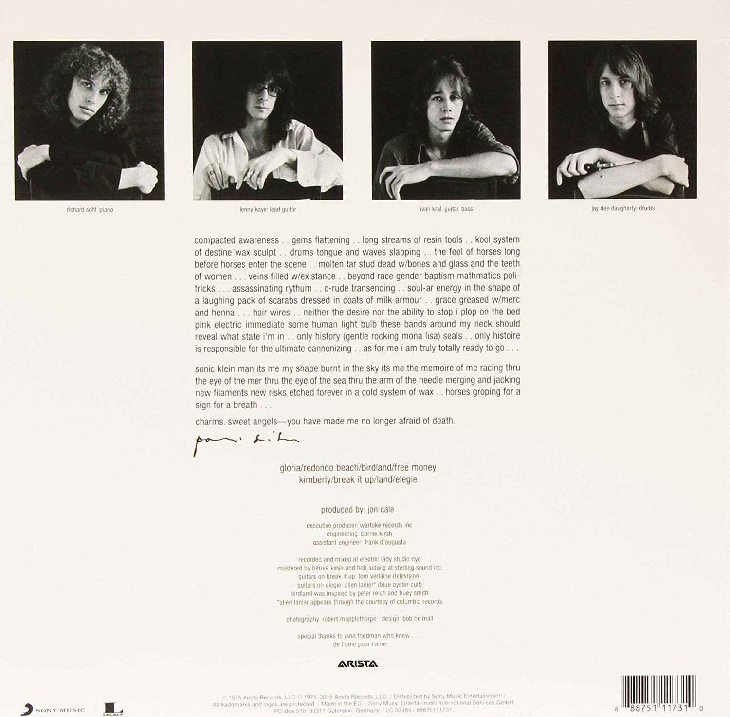 Patti Smith - Horses