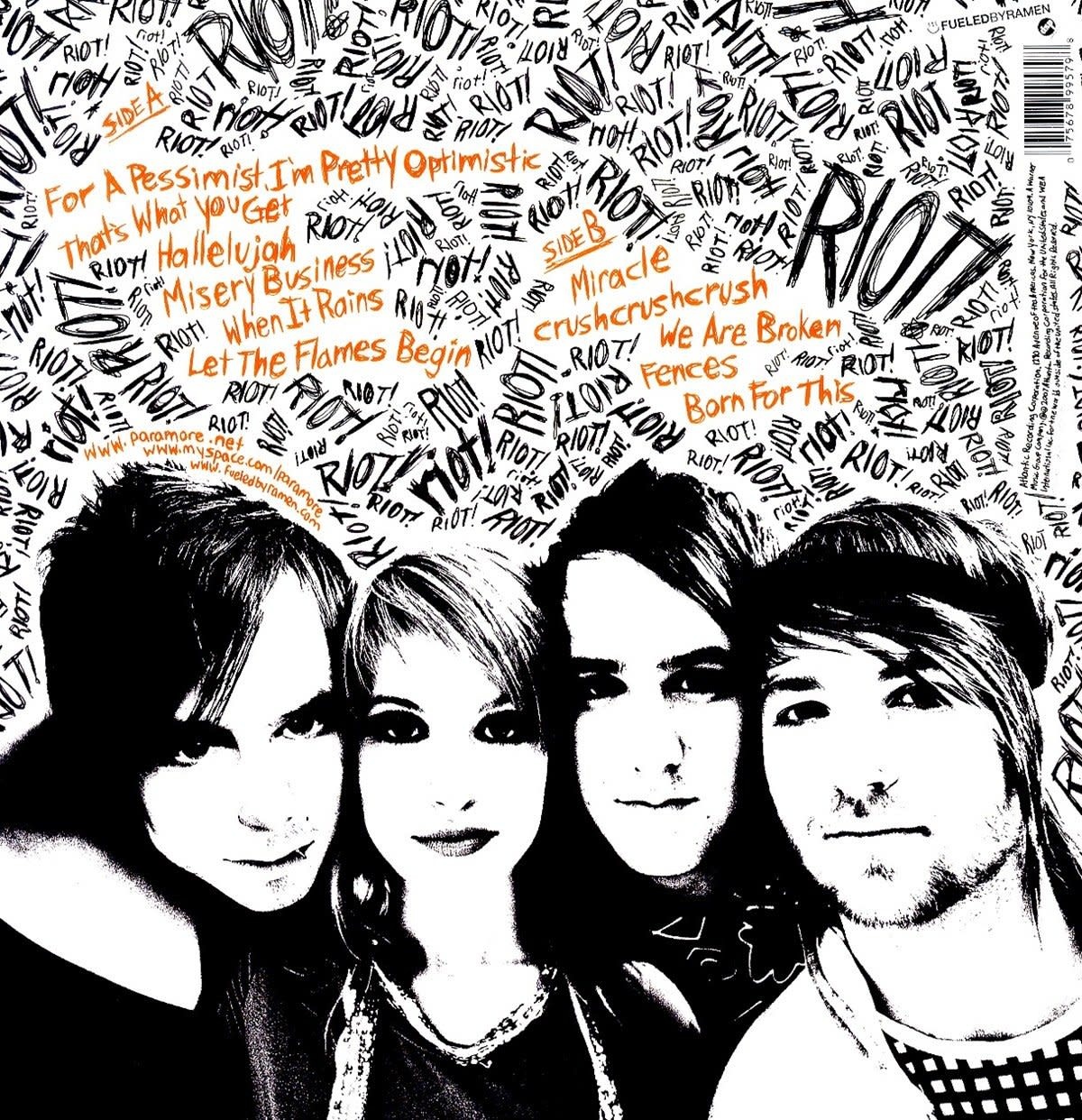 Paramore ‎– Riot! (25th Anniversary Edition)