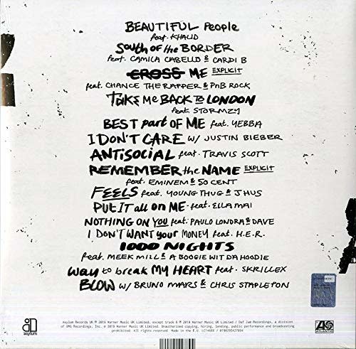 Ed Sheeran - No.6 Collaborations Project