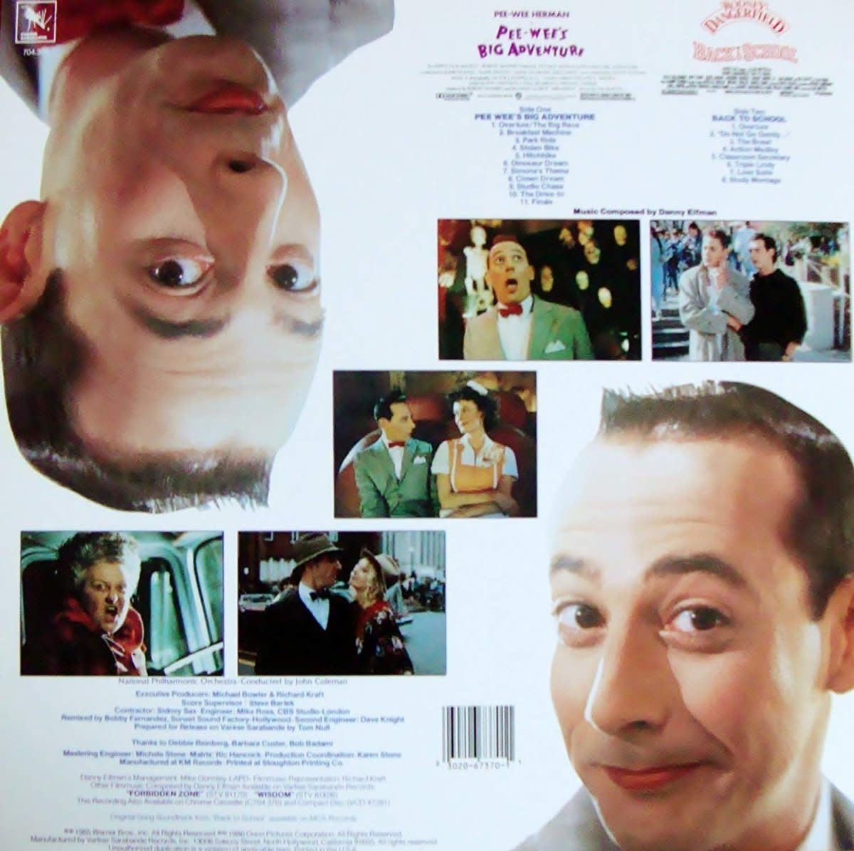 Danny Elfman - Pee-Wee's Big Adventure/Back To School - Original Motion Picture Scores