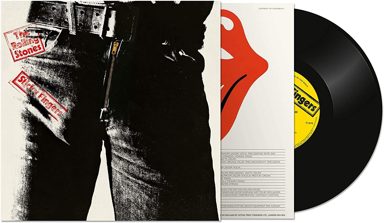 Rolling Stones ‎– Sticky Fingers (Half Speed Mastered)