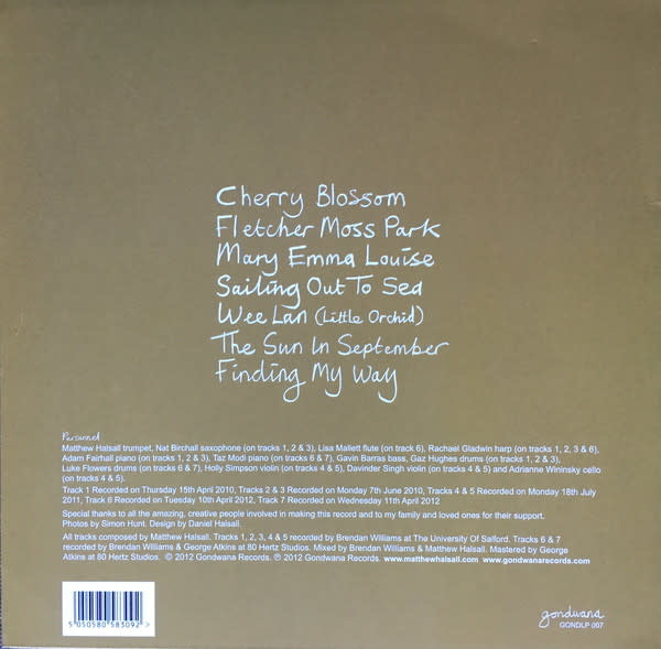 Matthew Halsall ‎– Fletcher Moss Park