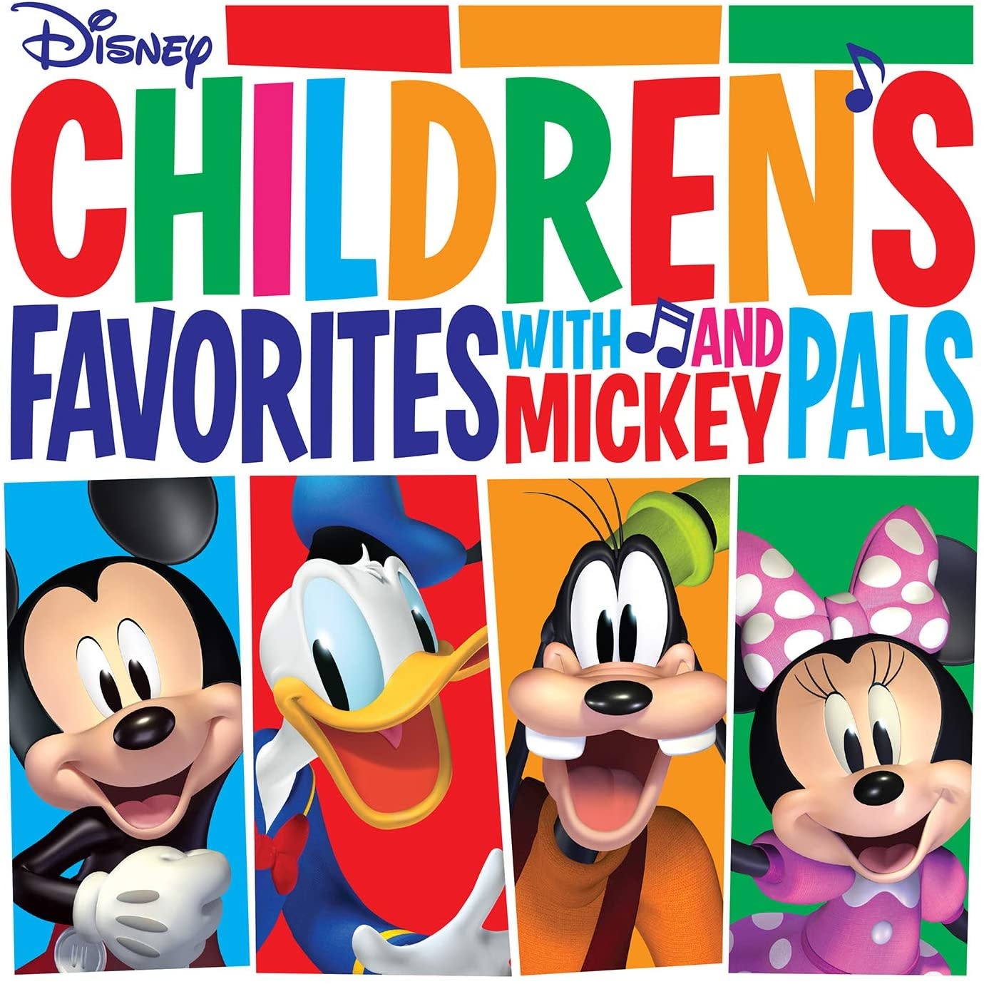 Various ‎– Children's Favorites With Mickey And Pals