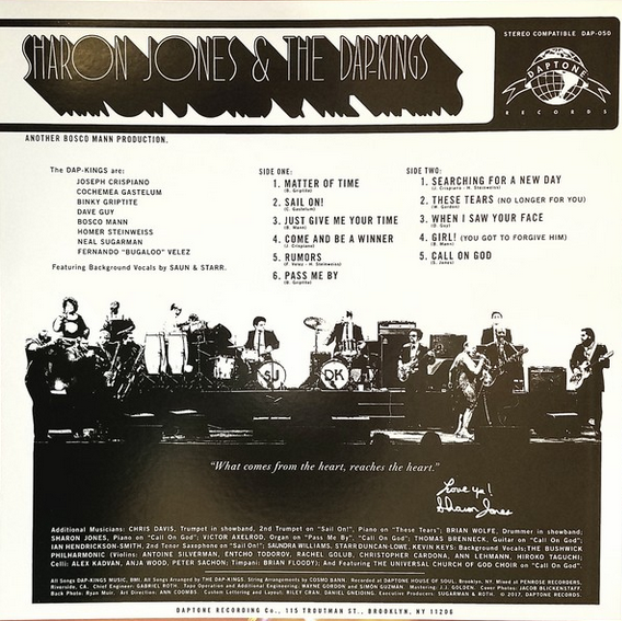 Sharon Jones & The Dap-Kings - Soul Of A Woman