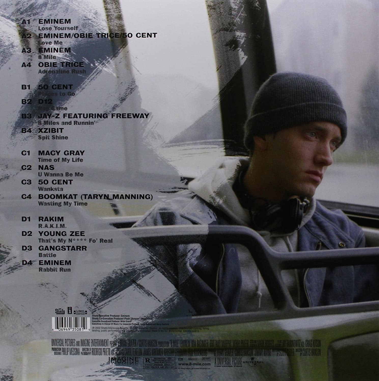 Various ‎– Music From And Inspired By The Motion Picture 8 Mile