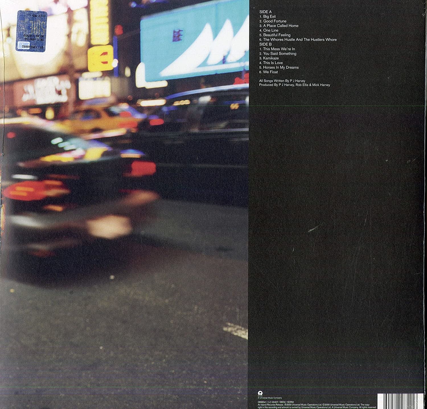 PJ Harvey - Stories From The City, Stories From The Sea
