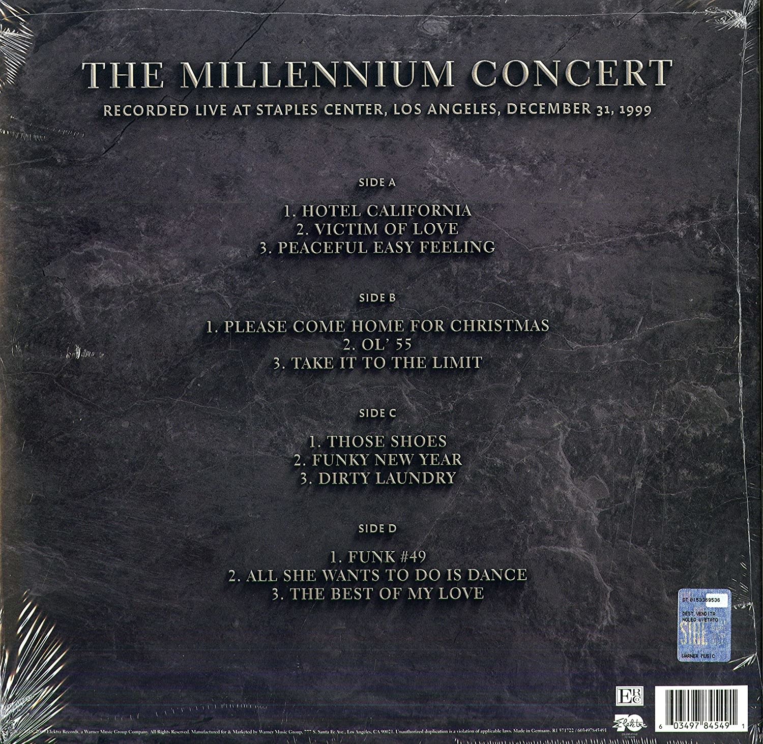 Eagles ‎– The Millennium Concert