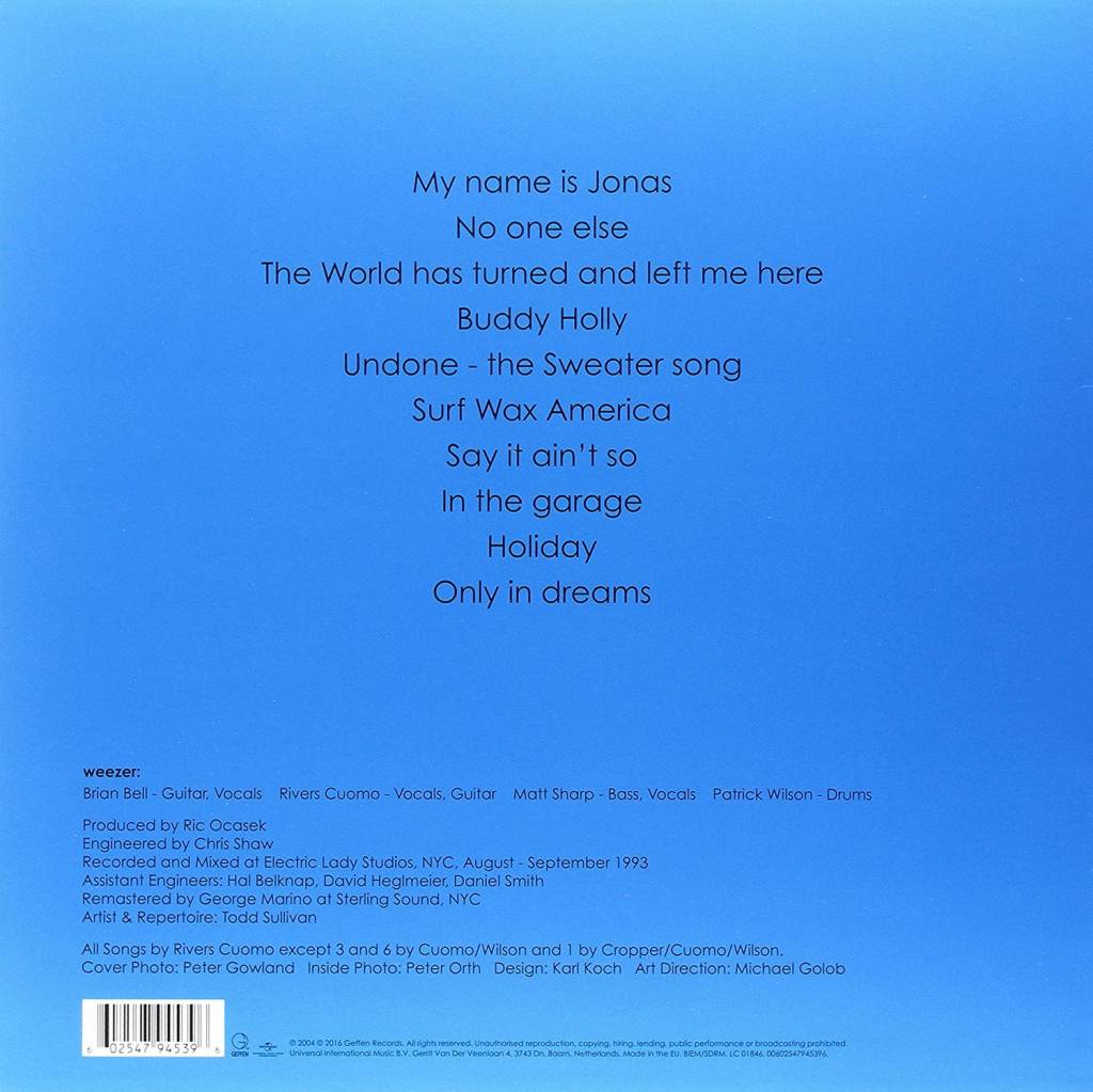 Weezer - Blue Album