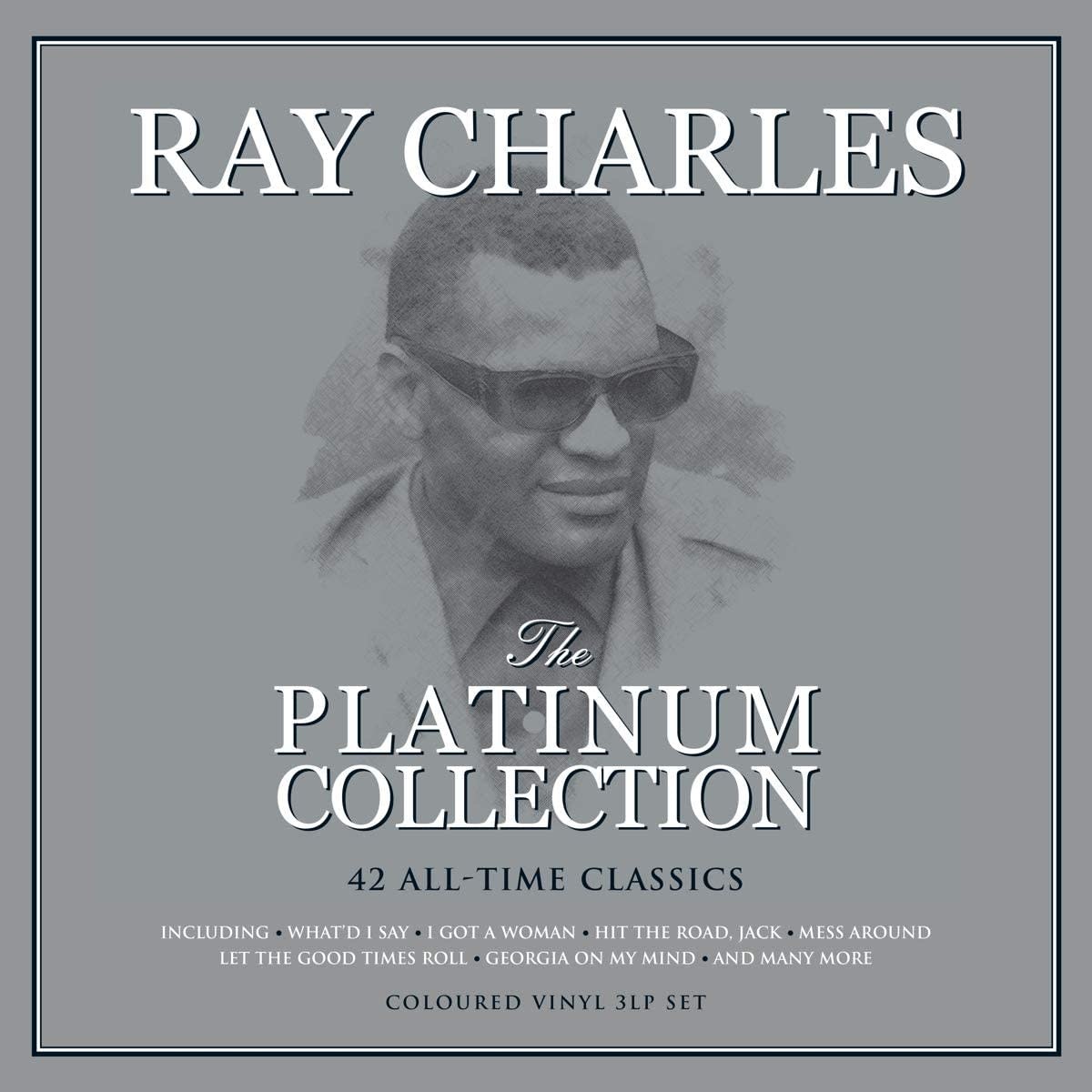 Ray Charles ‎– The Platinum Collection (White)