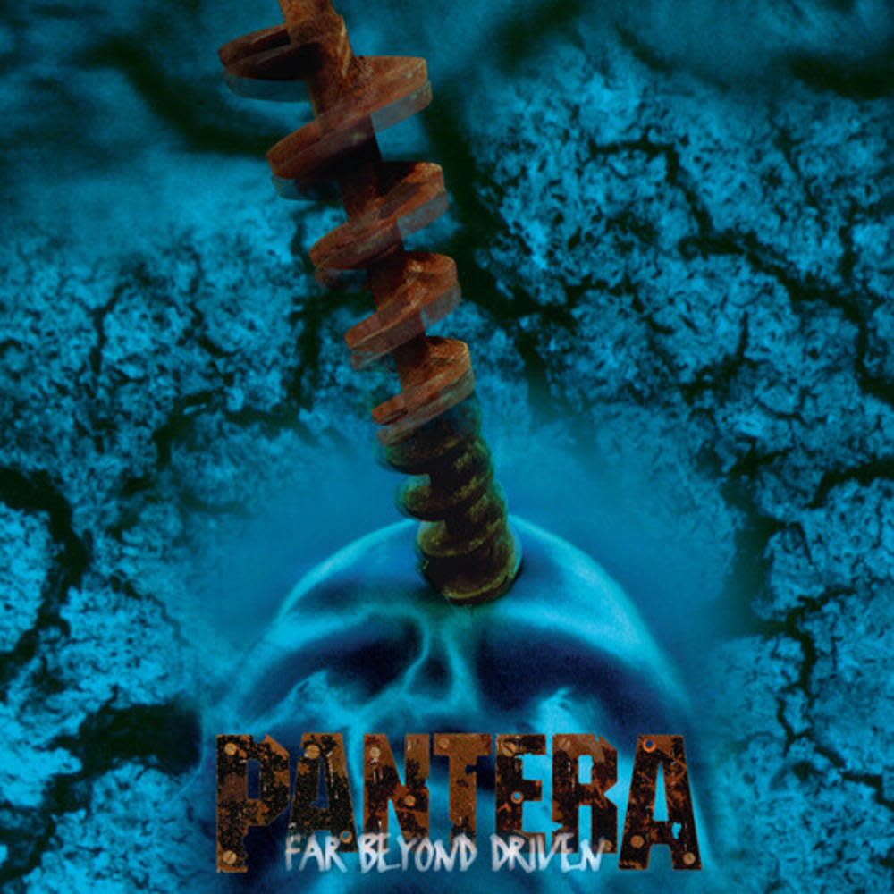 Pantera ‎– Far Beyond Driven (White & Blue Marbled)