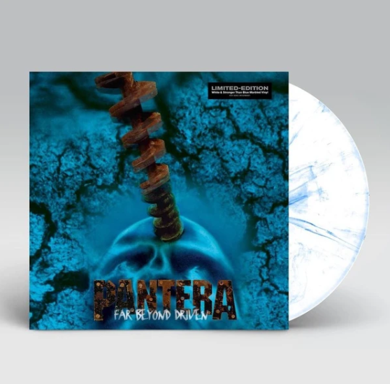 Pantera ‎– Far Beyond Driven (White & Blue Marbled)