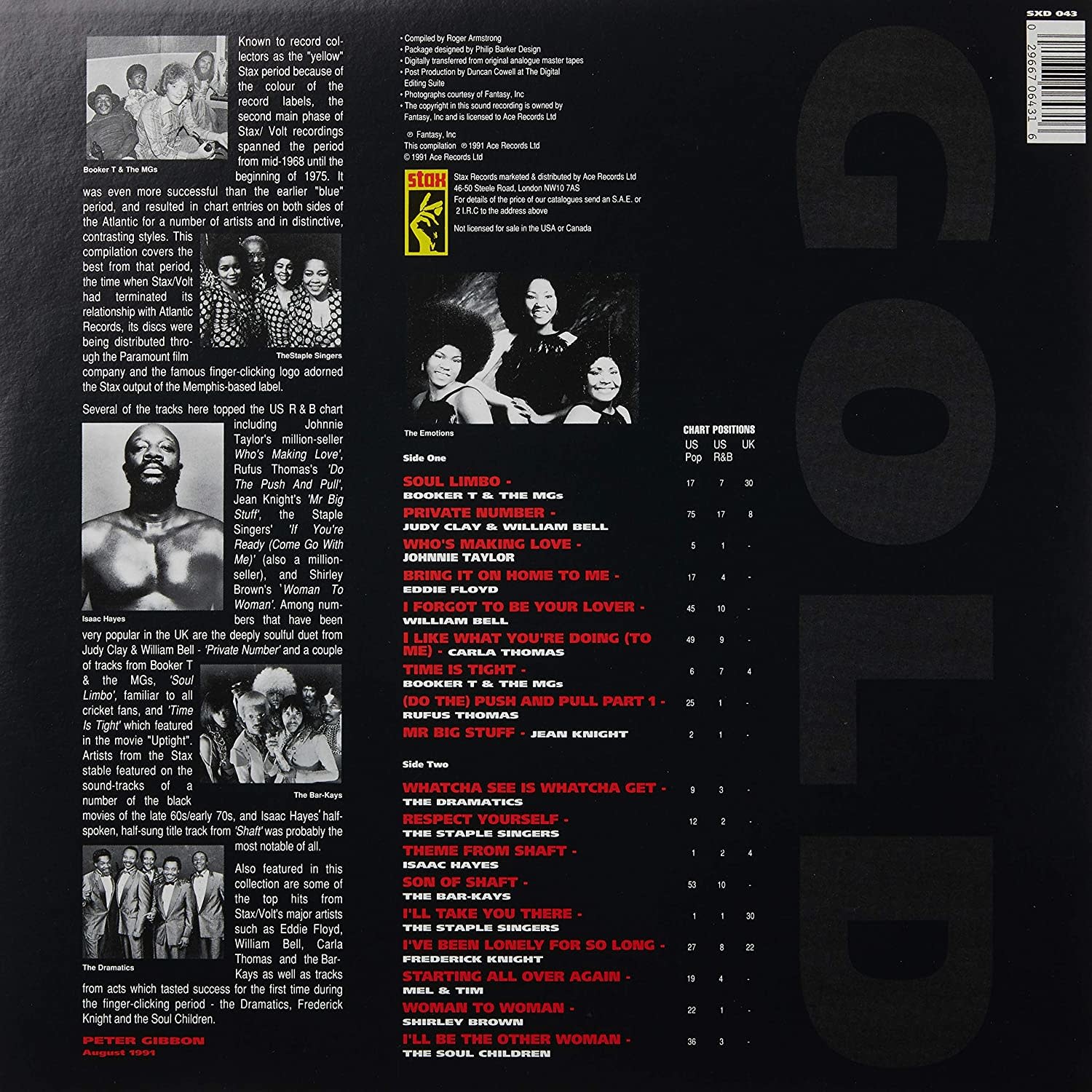 Various - Stax Gold : Hits 1968 -1974