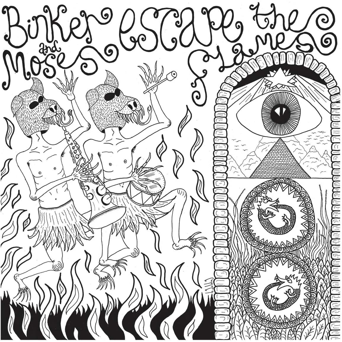 Binker And Moses ‎– Escape The Flames