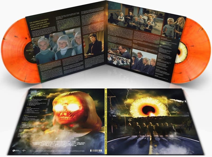 John Carpenter's Village of the Damned - Screener Copy w/early, unused  cover artwork. Bottom print reads: THIS DOES NOT REPRESENT FINAL  VIDEOSLEEVE ART : r/VHS