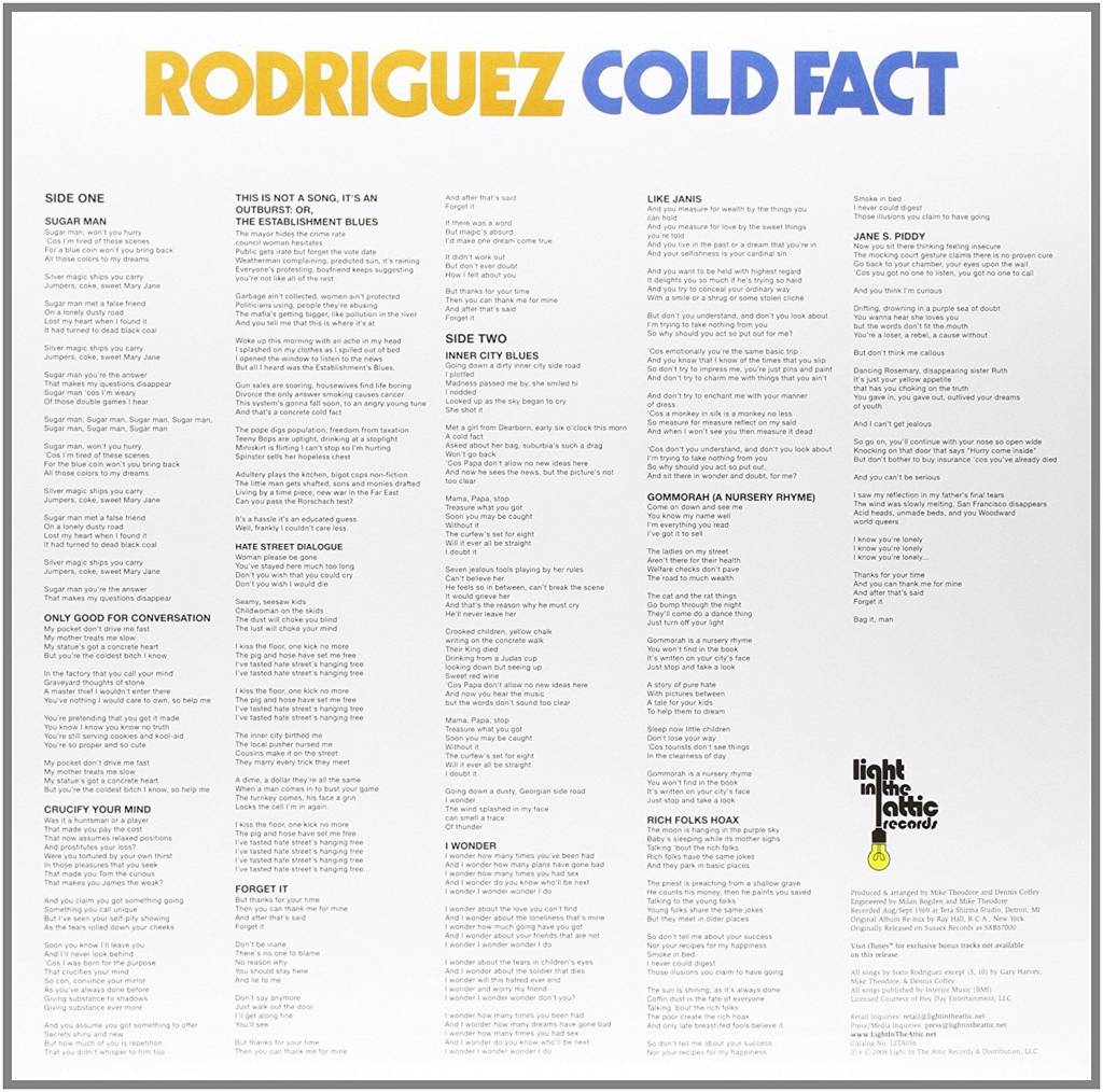 Rodriguez - Cold Fact