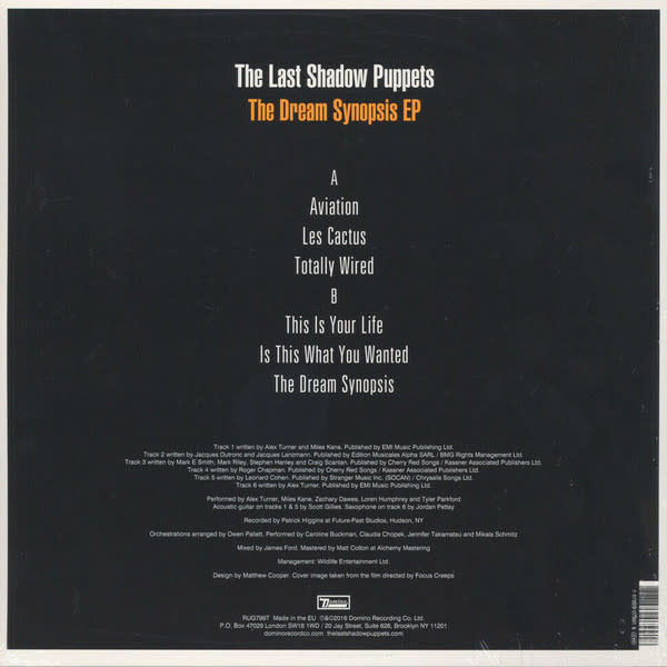 Last Shadow Puppets – The Dream Synopsis EP