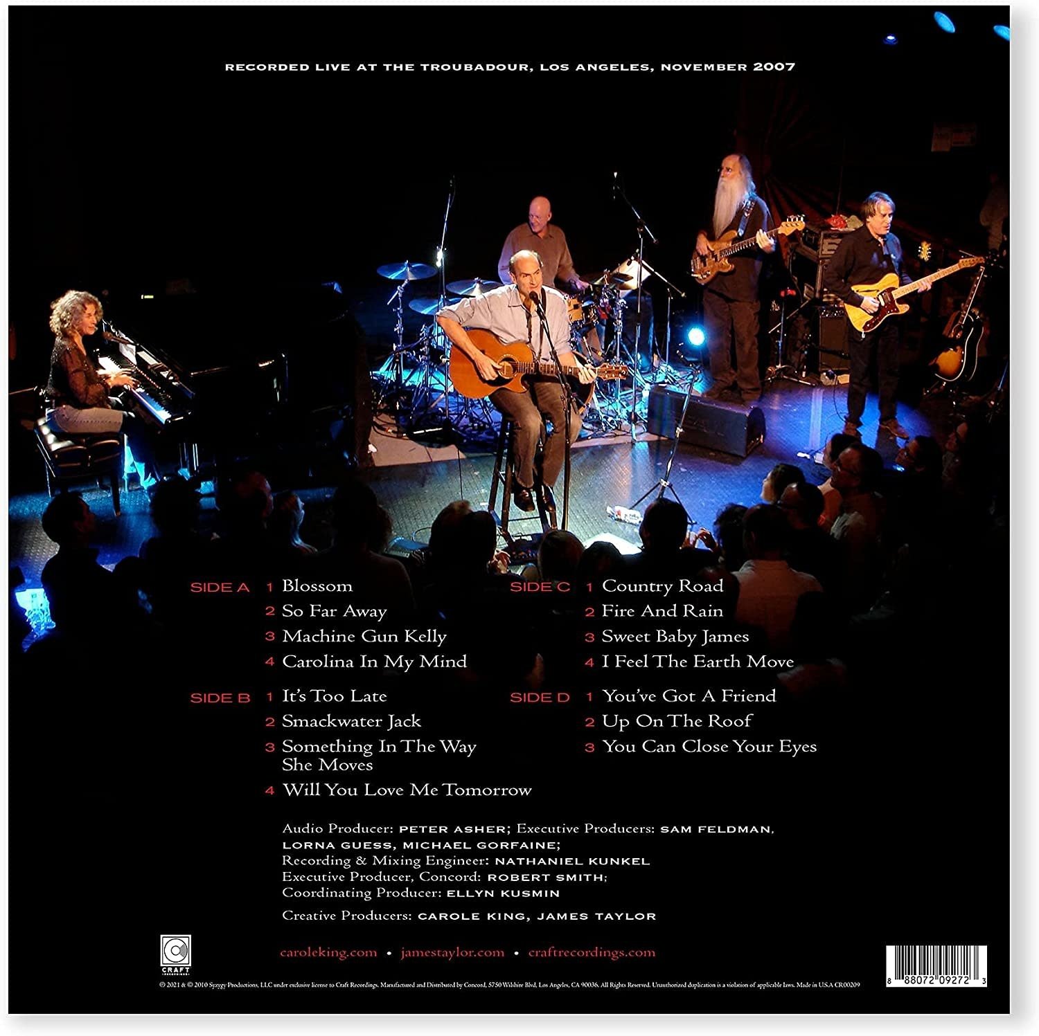 Carole King & James Taylor – Live At The Troubadour