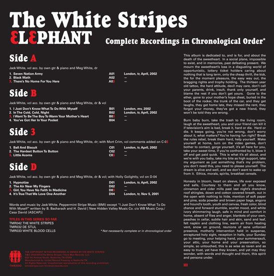 White Stripes - Elephant