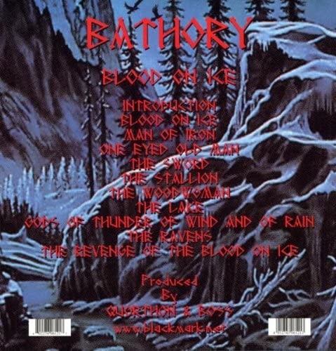 Bathory ‎– Blood On Ice