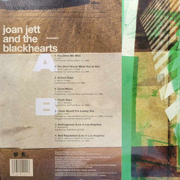 Joan Jett & The Blackhearts - Acoustics