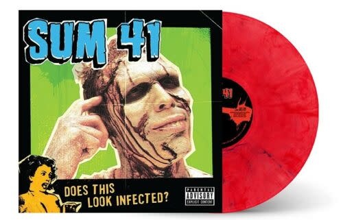 Sum 41 - Does This Look Infected? (Red Vinyl With Colour Specs)
