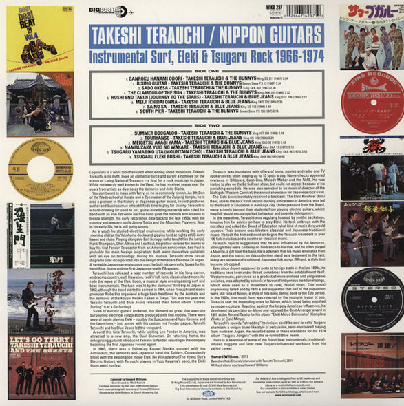Takeshi Terauchi – Nippon Guitars (Instrumental Surf, Eleki & Tsugaru Rock 1966-1974)