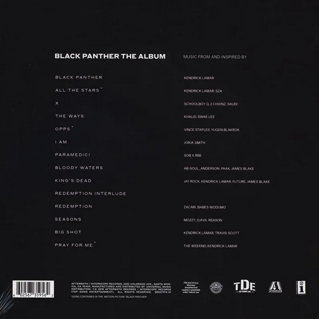 Soundtrack - Black Panther: The Album - Music From And Inspired By