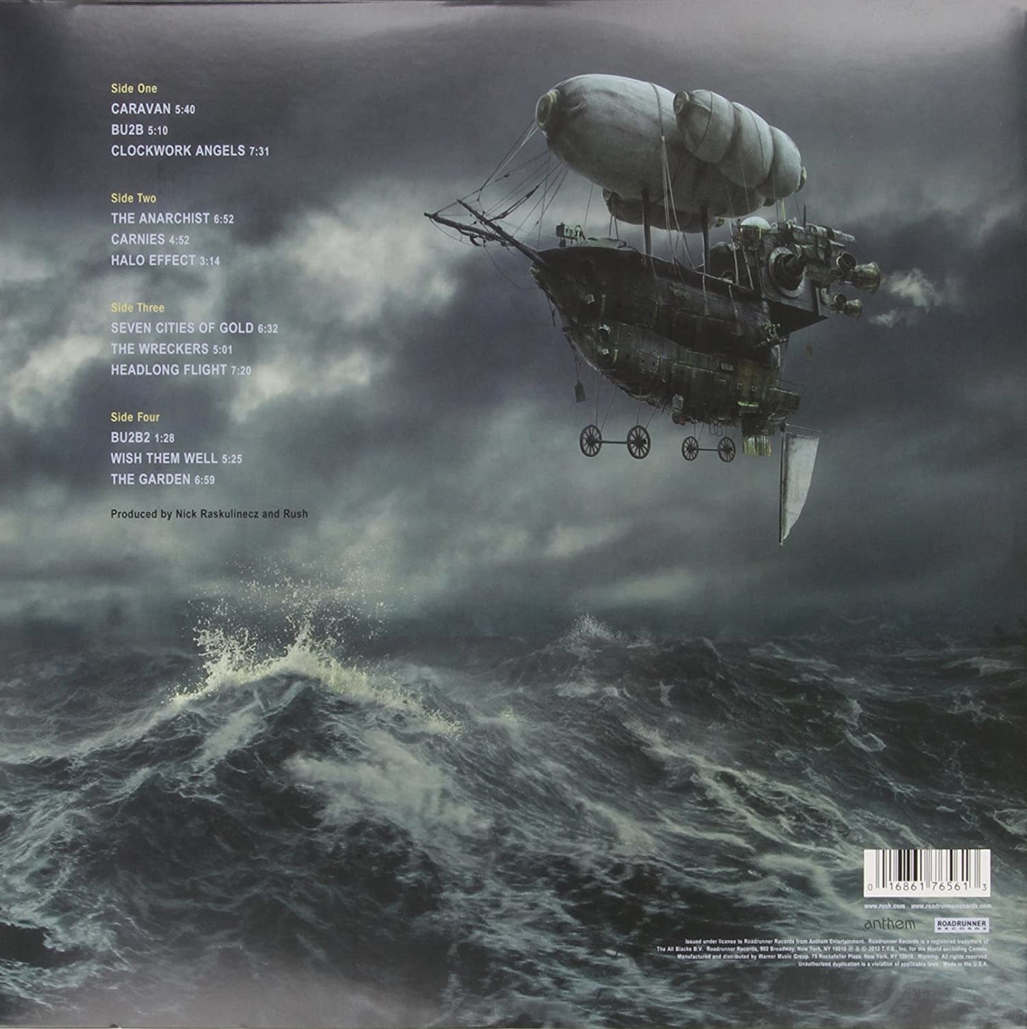 Rush ‎– Clockwork Angels