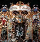 Michael Jackson – Dangerous (Red & Black Swirl)