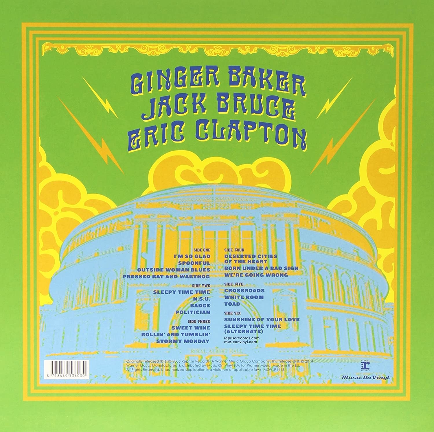 Cream - Royal Albert Hall (London May 2-3-5-6 2005)