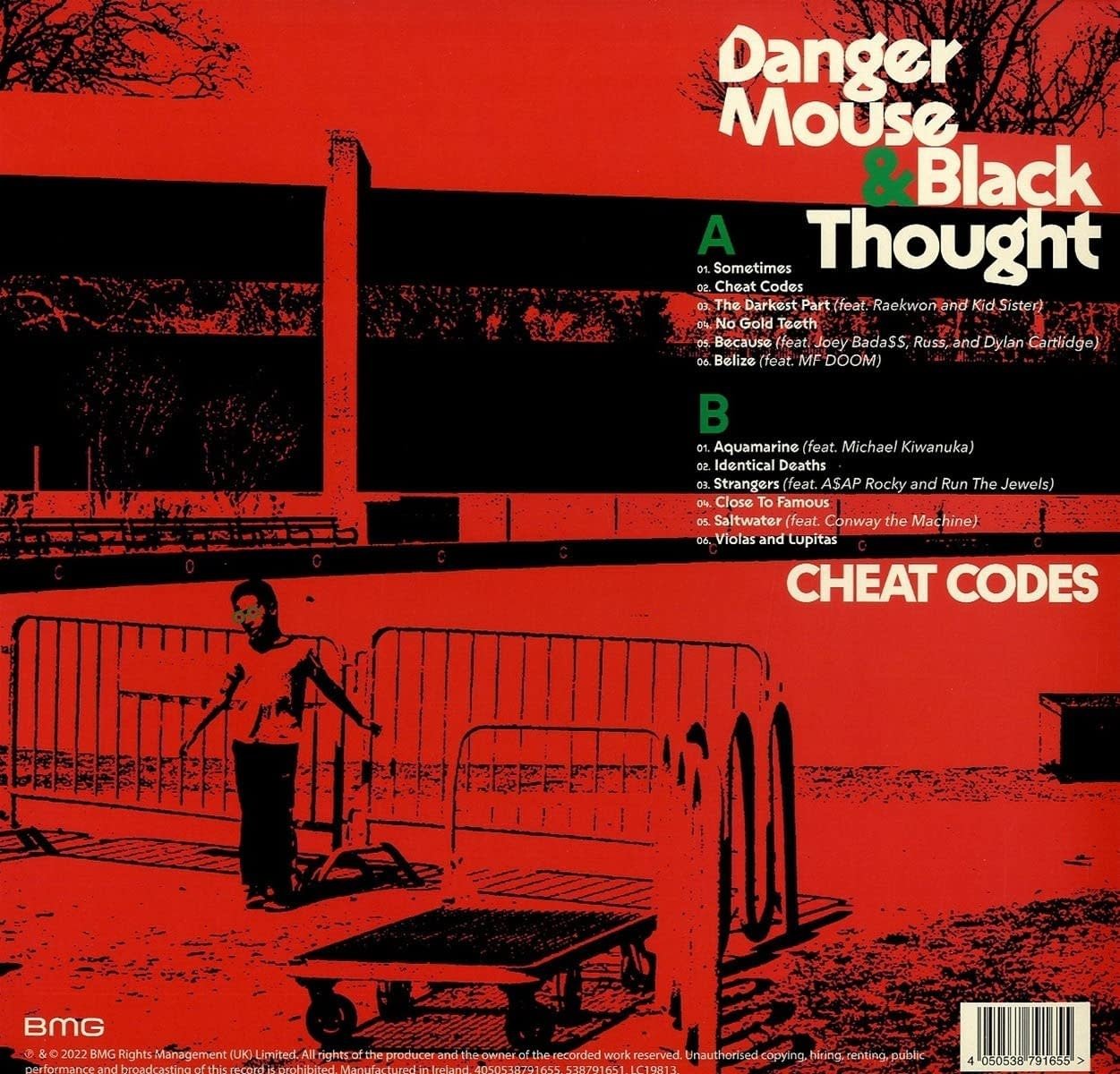 Danger Mouse & Black Thought – Cheat Codes (Red Vinyl)