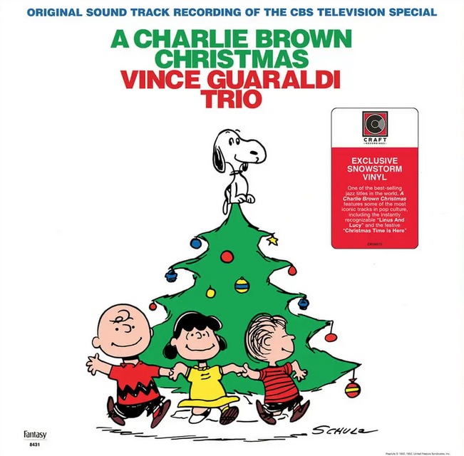 Vince Guaraldi Trio – A Charlie Brown Christmas (Snowstorm Vinyl)