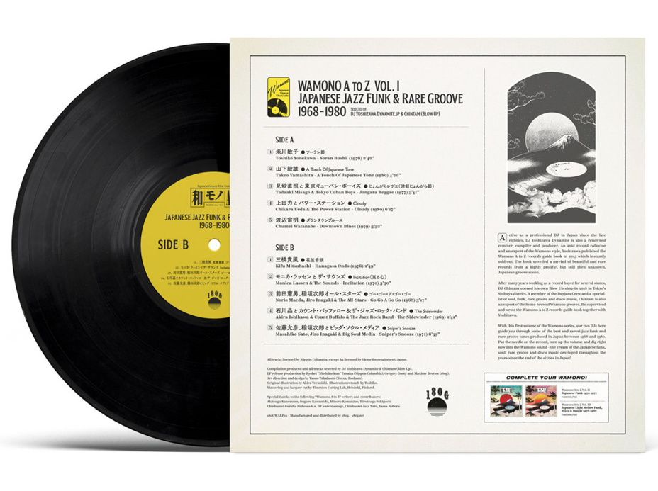 Wamono A To Z Vol. I - Japanese Jazz Funk & Rare Groove 1968-1980