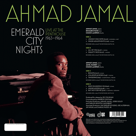 Ahmad Jamal – Emerald City Nights (Live At The Penthouse 1963-1964)