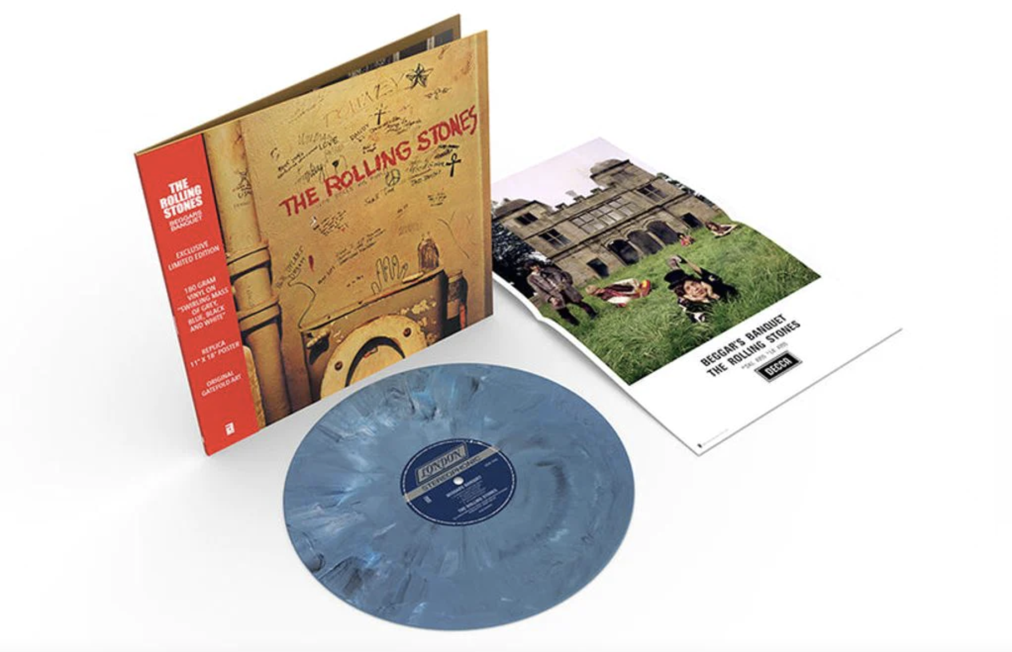 Rolling Stones - Beggars Banquet (Grey/Blue/Black)