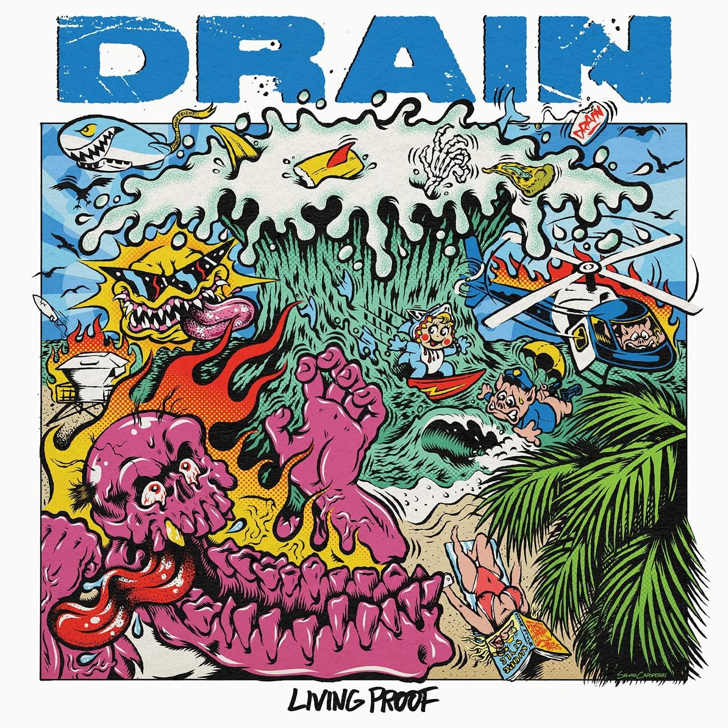 Drain – Living Proof (Green/Yellow)